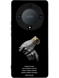 Sonique Men's Edition Θήκη (Honor Magic5 Lite 5G) με Σχέδιο «Three Rules»