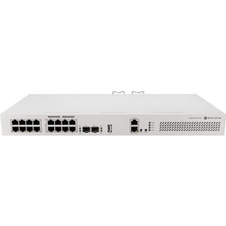 MikroTik CRS418-8P-8G-2S+RM, Quad-Core 2.2GHz, 1GB, 17xGigabit, 2xSFP+ 8x PoE+ 802.3at/af, 1xUSB, Dual PSU, L5 (CRS418-8P-8G-2S+RM)