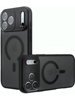 Techsuit PureFrost MagSafe Θήκη iPhone 18 Pro / iPhone 17 Pro Frosted Black