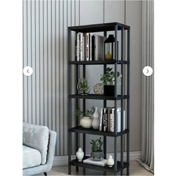 Stewe Home Βιβλιοθήκη 56x31x154cm STE-016334-P16334