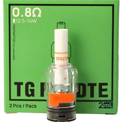 Aspire Cyber TG DTE Edition 0.8ohm mesh 2ml Cartridges 2pcs