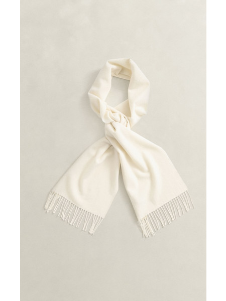 GANT Ανδρικό Κασκόλ Wool Scarf Εκρού