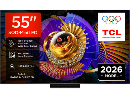 TCL SQD-Mini LED 55C7L Smart Τηλεόραση 55" 4K Mini LED HDR (2026)