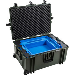 B&W satcom.case PP.1570 για Starlink3 μπρονζέ-πράσινο