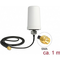 DeLOCK 12545 Εξωτερική Κεραία Wi-Fi Πανκατευθυντική 2dBi με Σύνδεση SMA