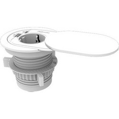 Πολύπριζο Fellowes Recessed Desk Socket 230V USB-A, USB-C White
