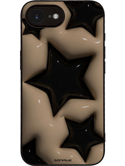 Sonique Back to Y2K Series Back Cover Squizzy Stars (iPhone 16e / 17e)