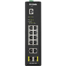D-Link DIS-200G-12PS Managed L2 Switch με 8 Θύρες Ethernet 1Gbps και 2 SFP Θύρες