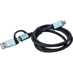 Καλώδιο USB C i-Tec C31USBCACBL USB C Μπλε Μαύρο