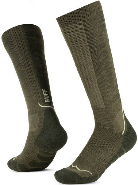 Buff Merino HW Over The Calf Socks HWO2 Olive Ανδρικές Κάλτσες BU138873/835/05
