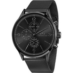 Chronostar Dandy Ανδρικό Ρολόι με Γκρι Μεταλλικό Μπρασελέ R3753300006