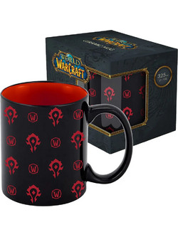 MER FSHOLDINGS MUG WORLD OF WARCRAFT HORDE PATTERN 325ML