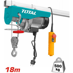 TOTAL ΗΛΕΚΤΡΙΚΟ ΠΑΛΑΓΚΟ 900W 250/500Kg 18m (TLH1952)