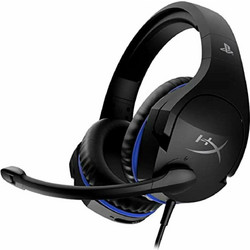 HyperX Cloud Stinger PS4 Gaming Headset Over Ear Black Blue