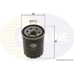 COMLINE ΦΙΛΤΡΟ ΛΑΔΙΟΥ - EOF074 (OEM: SMD360935, VA30A4000103)