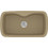 Sanitec Classic 321 Επικαθήμενος Νεροχύτης Γρανίτη Ματ Metallic Cream 83x51cm