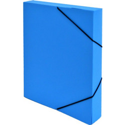 ΚΟΥΤΙ PP ΜΕ ΛΑΣΤΙΧΟ 25X35Χ5cm ΠΑΣΤΕΛ ΓΑΛΑΖΙΟ