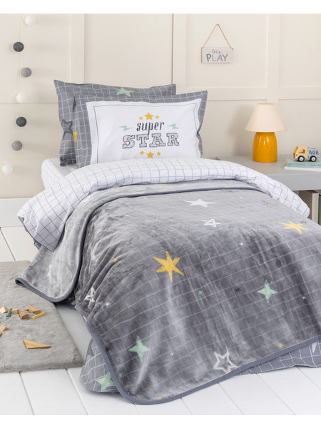 Nima Starlight Παιδική Κουβέρτα Βελουτέ 160x220