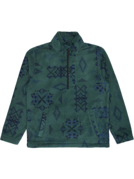 Billabong Boundary Mock Neck Ανδρικό Φούτερ Fleece Πράσινο