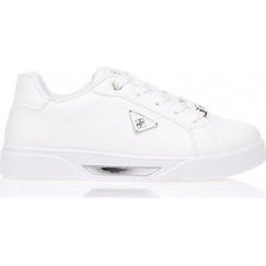 Sneakers TSOUKALAS λεύκα με μεταλλική λεπτομέρεια στην σόλα