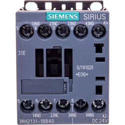 Contactor relay, 3 NO+1 NC, 24 V DC, S00, screw terminal