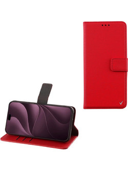 Volte-Tel Allure Magnet Book Stand Clip Θήκη Πορτοφόλι Red (iPhone 18 Pro)