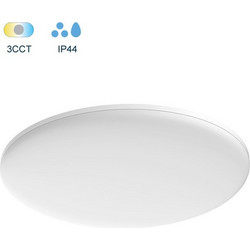 LED πλαφονιέρα 50W στρογγυλή Φ45 3CCT IP44 Λευκό VENERA-50 2027151 VITO