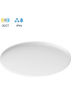 LED πλαφονιέρα 50W στρογγυλή Φ45 3CCT IP44 Λευκό VENERA-50 2027151 VITO