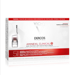 Vichy Dercos Aminexil Clinical 5 Αμπούλες κατά της Γυναικείας Τριχόπτωσης 21x6ml