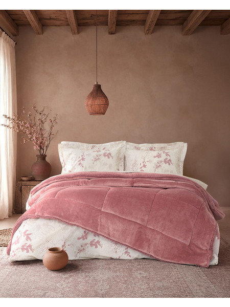 Μονό Κουβερτοπάπλωμα 160x220cm Nima - Cira Apple Pink