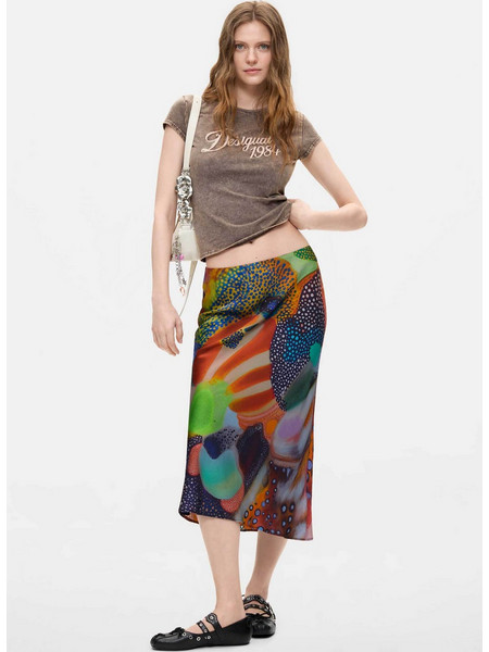 Desigual Dublin Φούστα Μαύρο 26WWFW06