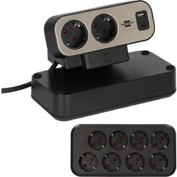 Brennenstuhl estilo Duplex socket strip