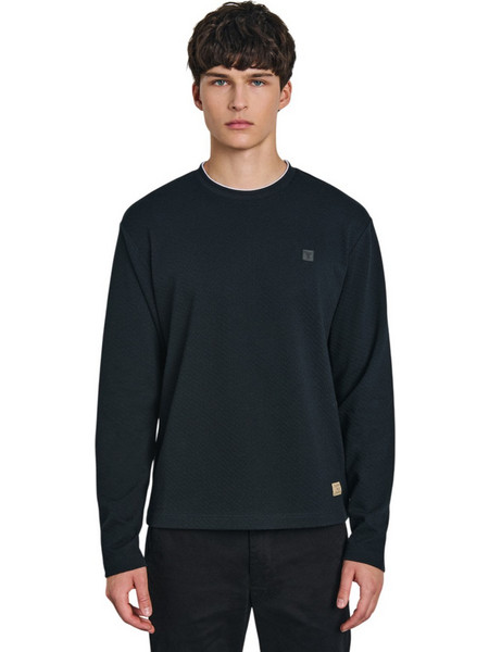 STAFF M SIMON LONG SLEEVE T-SHIRT - 64-308.056-Ν0090 BLACK