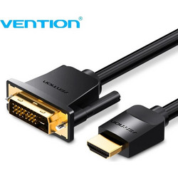 Vention Cable DVI-D male - HDMI male 1.5m Μαύρο (ABFBG)
