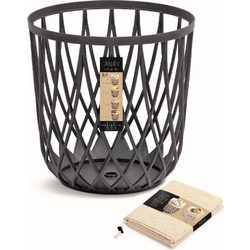 Prosperplast Uniqubo Multipurpuse Basket 390mm Grey (IKUB35W-S433) (PSPIKUB35W-S433)