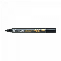 Μαρκαδόρος Ανεξίτηλος PILOT 400 Μαύρο Broad 4,5mm Πλακέ, σε Κουτί 20τμχ (15+5 δώρο)
