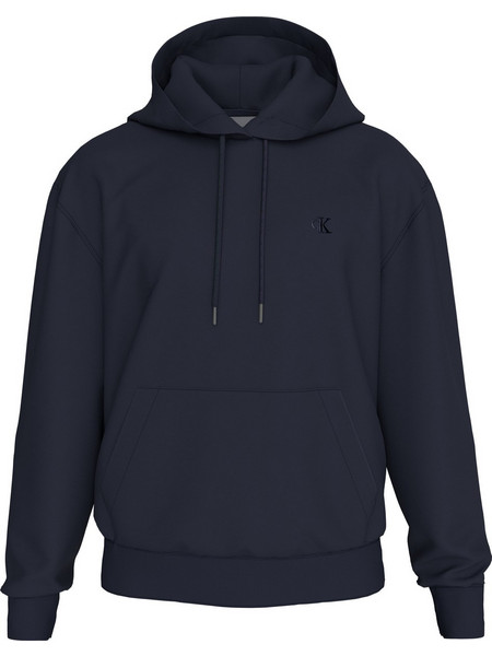 Calvin Klein Monogram Ανδρικό Φούτερ με Κουκούλα Μπλε LV04RG286G-CEF