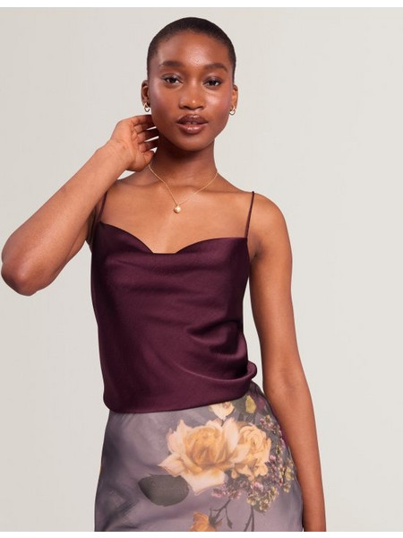 Γυναικεία Ted Baker μπλούζα Regular Fit Kiti-Μωβ (276130 KITI DP-PURPLE)