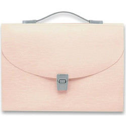 Ντοσιέ FolderMate Nest A4 με Χερούλι 13 Θέσεων Pale Pink