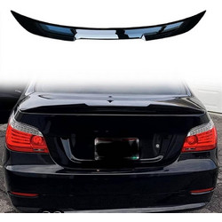Αεροτομή Πορτ Παγκάζ Για Bmw 5 E60 03-11 M4 Look Lipspoiler Γυαλιστερή Μαύρη Από Πλαστικό