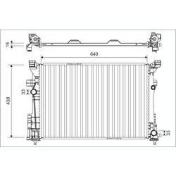 VALEO 701133 - VALEO ΨΥΓΕΙΟ ΜΗΧΑΝΗΣ
