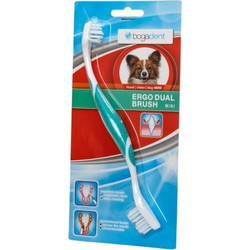 BOGAR Bogadent(R) Ergo dual brush Mini - double-sided toothbrush for dogs