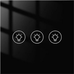 WIFI ΔΙΑΚΟΠΤΗΣ DIMMER 3g ΜΑΥΡΟ N+L 86*86mm