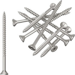 vidaXL Βίδες 100 pcs Ασημί O 2,88 x 45 mm Ανοξείδωτος χάλυβας A2