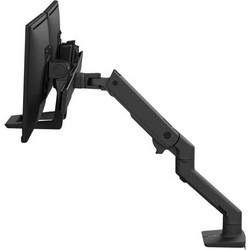Ergotron HX Desk Dual Monitor Arm Mounting Kit, Matte Black (45-476-224 / 45476224)