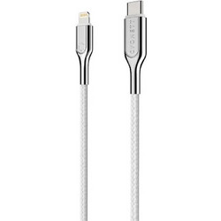 Cygnett Armoured USB-C to Lightning Cable 1m White