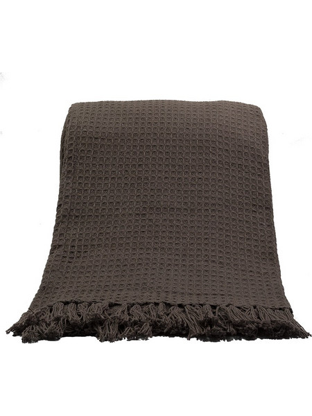 Pique Ριχταρι Βαμβακι Polyester Mocha 180x240cm - Liberta