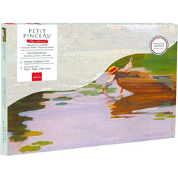Ζωγραφική με Αριθμούς - Girl in a Boat (Curt Herrmann) - La Petite Epicerie