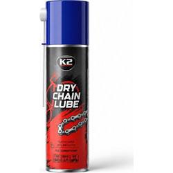 Σπρέι λίπανσης αλυσίδας K2 Dry Chain Lube 250ml