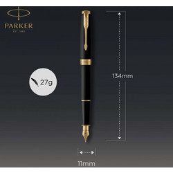 PARKER SONNET CORE Μ.BLACK GT FP Μ